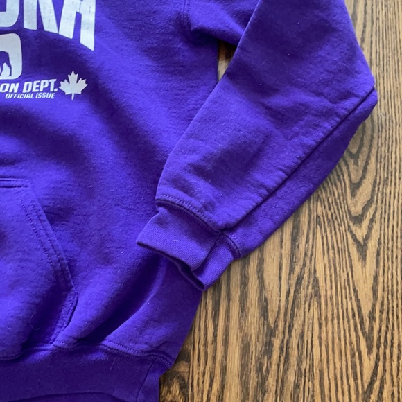 Muskoka bear hoodie.  Unisex. Size 10/12 - Picture 4 of 6